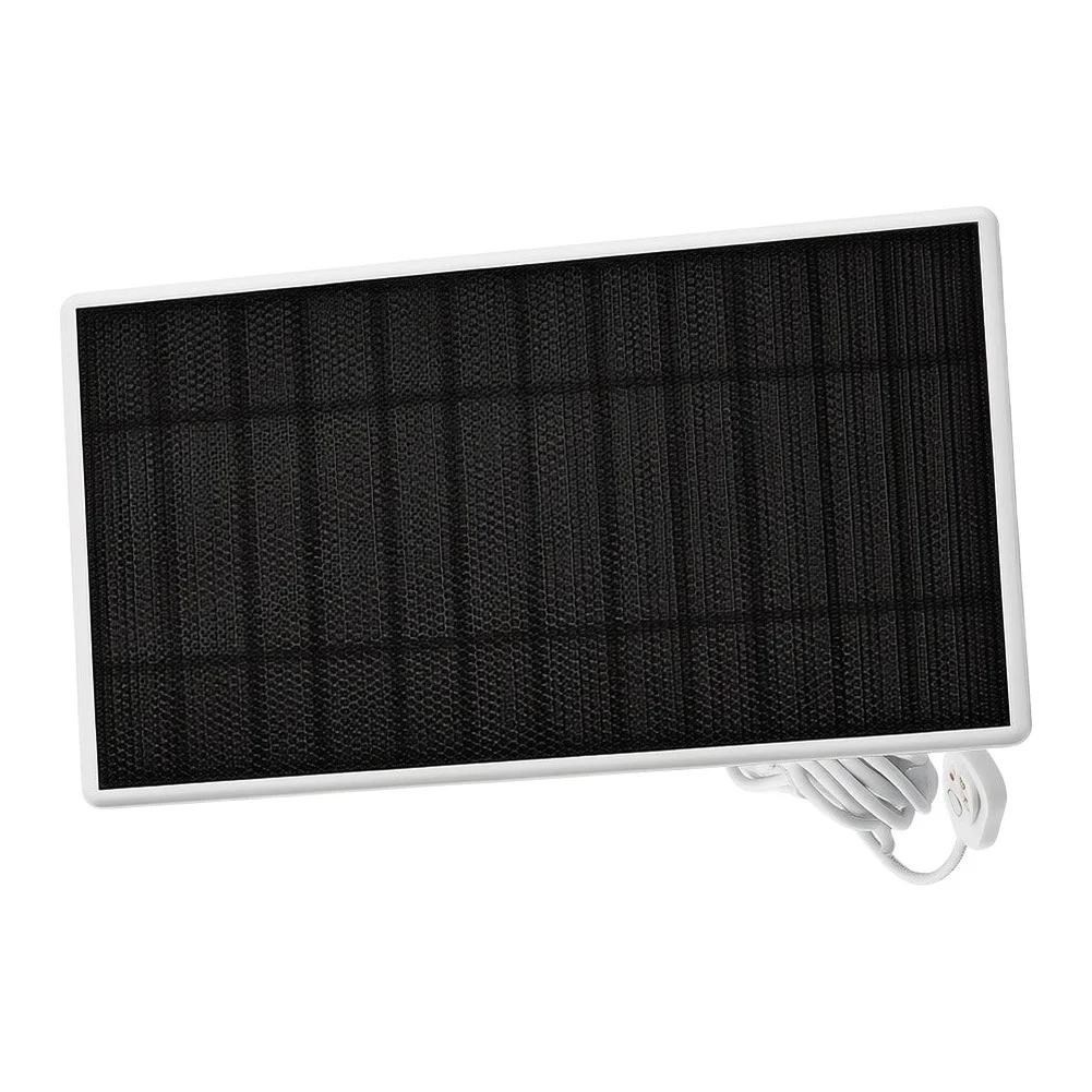 5W Solar Panel for Arlo Pro3 for Ultra Camera Floodlights Pro 5S 2K Security Camera with 4m Cable Outdoor Charging