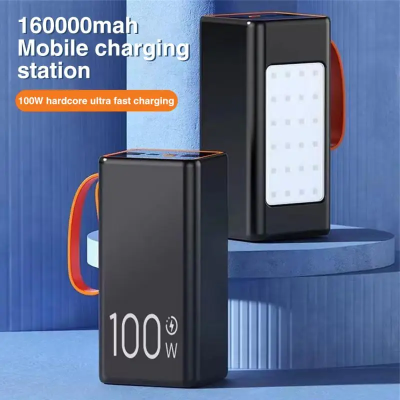 100W Portable Mobile Power Supply With Ultra-fast Development Power Bank, Super High Capacity 30000/50000mAh, Milliamps