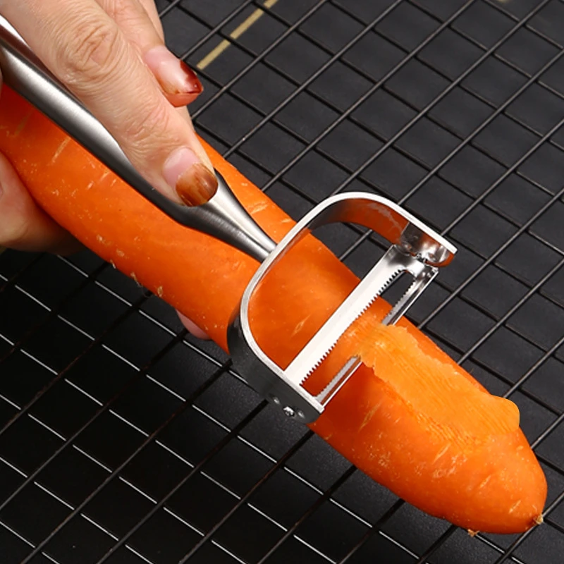 

Thicken 304 Stainless Steel Peeler Vegetables Potato Carrot Tomato Cutter Paring Knife Fruit Slicer Kitchen Gadgets