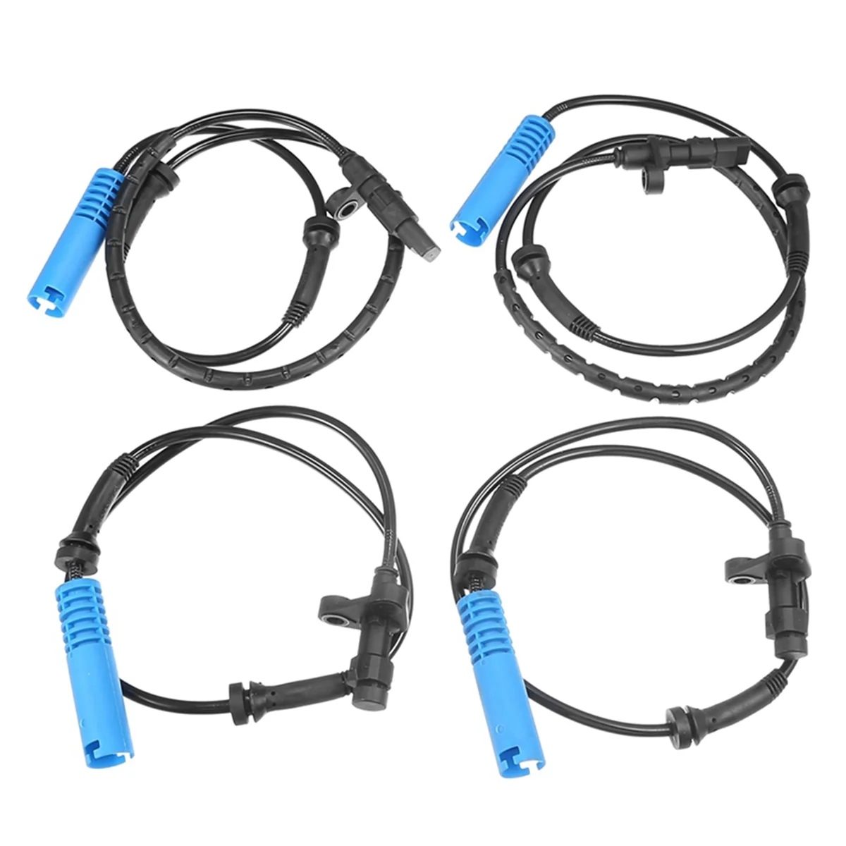 4PCS Automotive Left and Right ABS Sensor for BMW E39 525 528 540 34526756375 34526756376