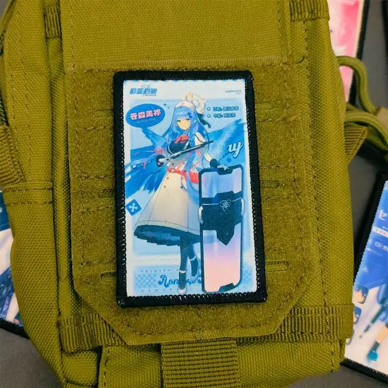Parche velcro Aomori Mine Game azul - imagen 2