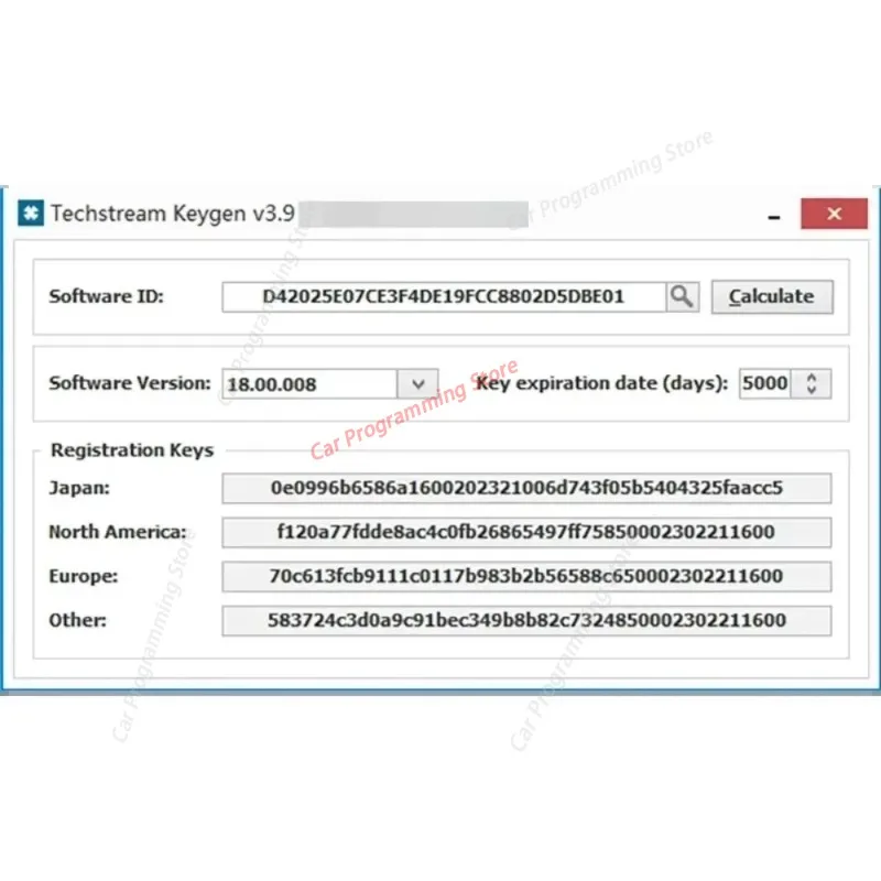 2026 hot sell new For TOYOTA TIS Techstream 18.00.008 Software Link and Active Code Work with MINI VCI MINIVCI Newest Version