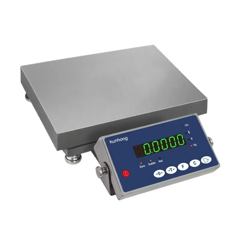 for HTW-B1-H High Precision Digital Platform Scale Stainless Steel LED Indicator 10-35kg Benchtop Weighing Scale