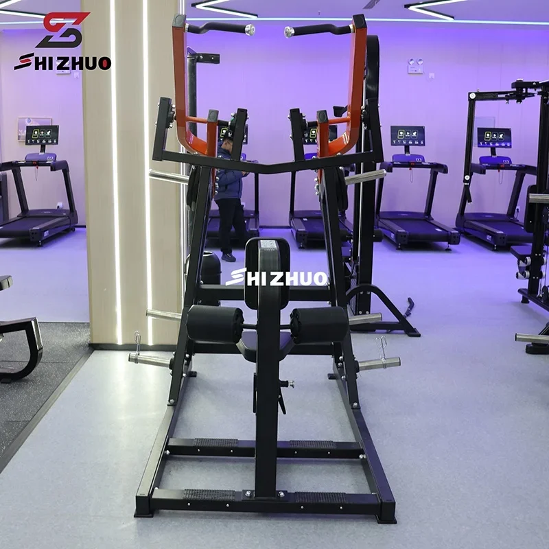 

Gym Equipment Strength Training Plate Loaded Seat Lat Pulldown Machine for Commercial Use