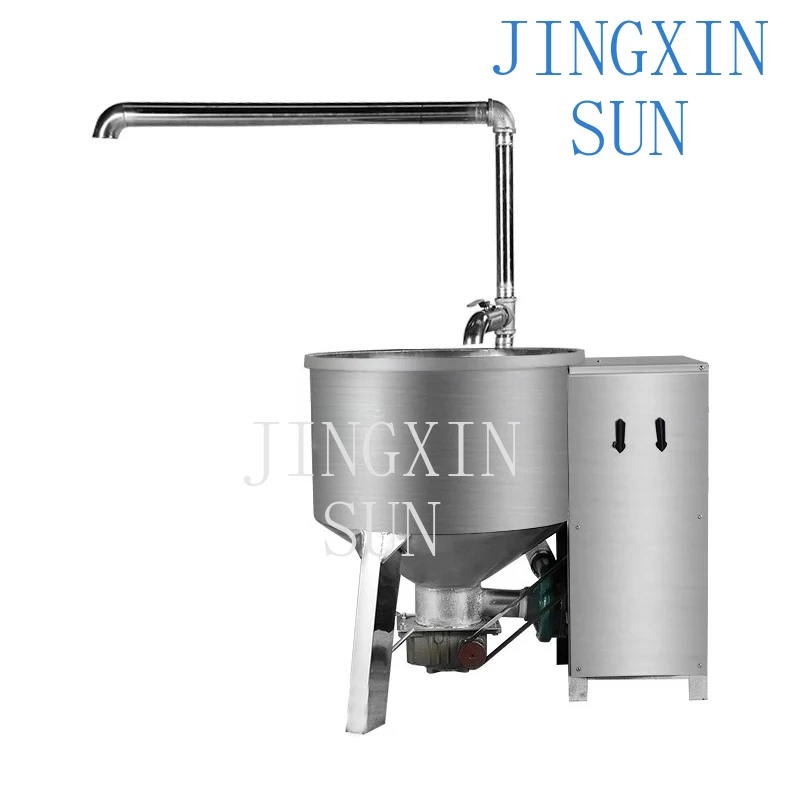 slag Stainless steel automatic high-power tofu dreg special slag Grinding machine Slag suction