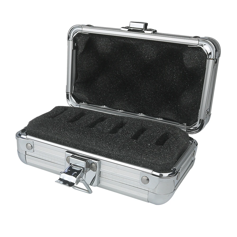 EYSDON 1.25 Inch Telescope Filter Storage Case 6 Slots Aluminum Alloy Filter Holder with Shockproof Foam Lining