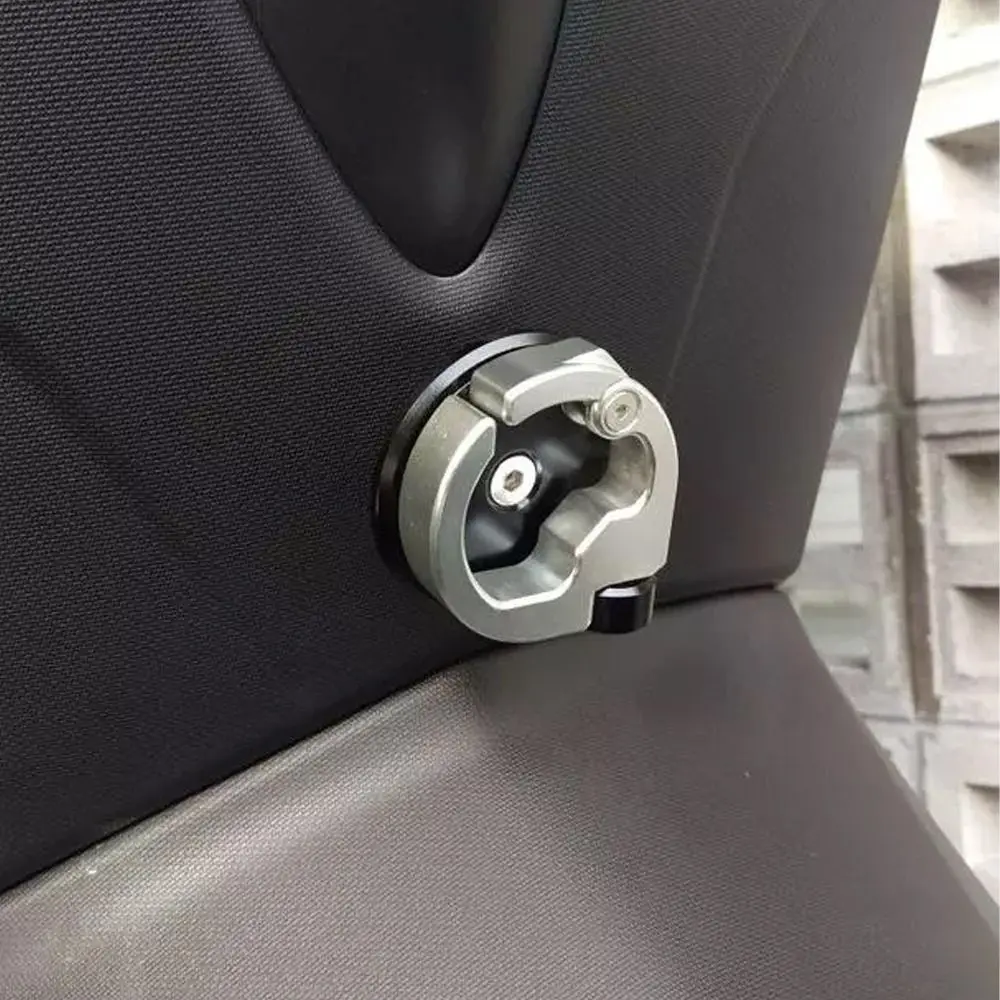 Rotating Motorcycle Hook Aluminum Alloy Foldable Luggage Hook Multi-Functional Universal Storage Hook Scooter Storage