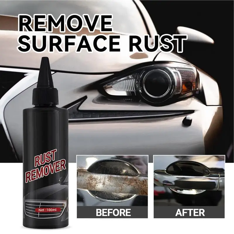 

100ml Multifunctional Rust Remover Polisher Surface Polisher Rust Remover Polishing Renewal Agent Wheel Hub Cleaner For Parts