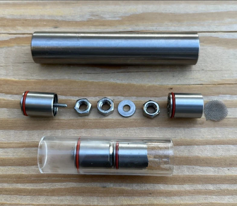 Tinymight 2 Stem Cooling Unit Accessories Glass Nozzle Mouthpiece Tube Silicone Ring Screen Accessory for TM2 Dry Herb Vaporizer #5