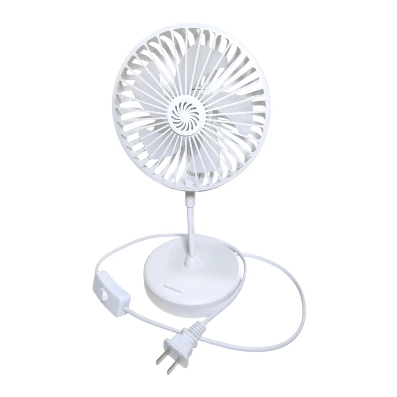 

900F Table Fan 100-265V Wide Adjustable For Home Study Room USB Powered Cooling Fan