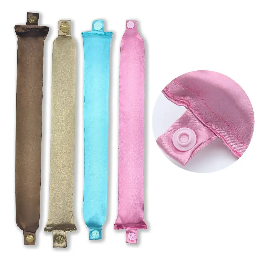 قضيب تجعيد ساتان بدون حرارة ، لفات تنفجر ، بدون حرارة ، نوم ، مجعد شعر كسول ، قضبان مضلعة ، أربطة رأس لتصفيف الشعر ، 3 لكل مجموعة