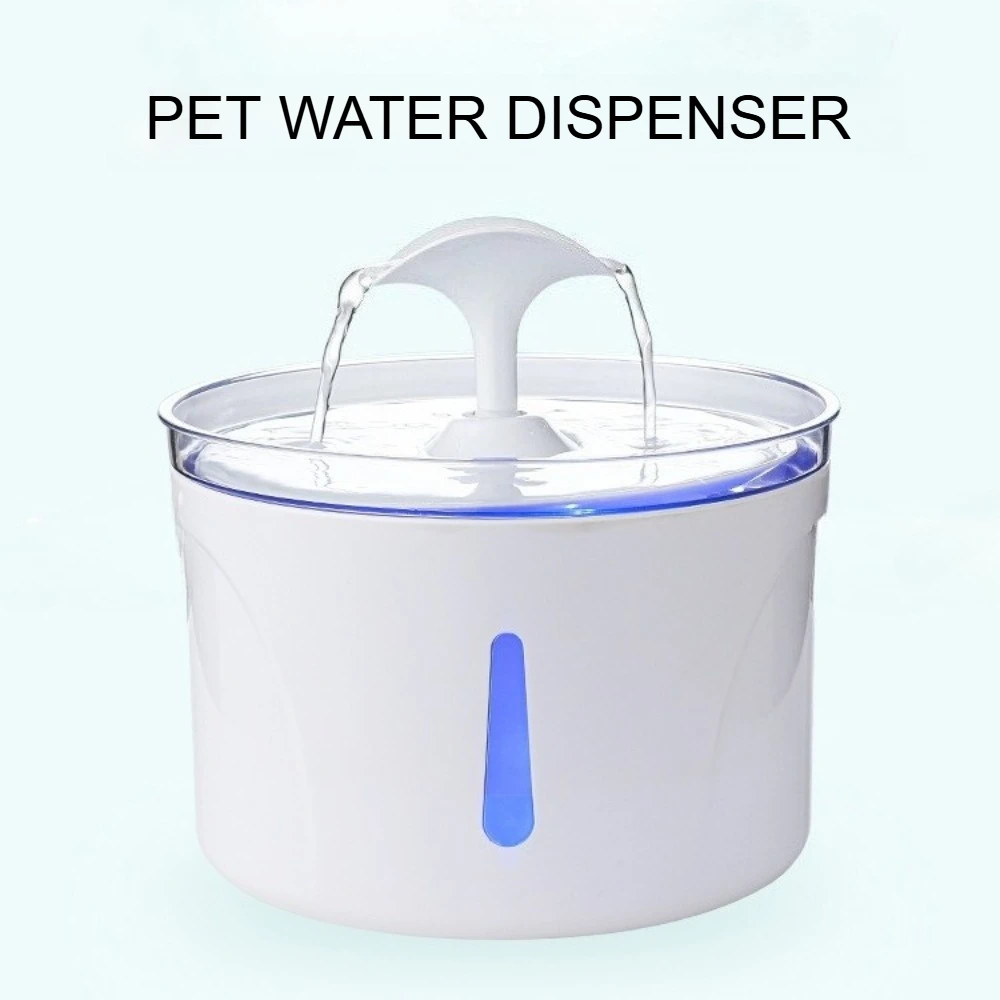 

New Pet Electric Thermostatic Water Fountain Automatic Circulating Dog Cat Drinking Bowl