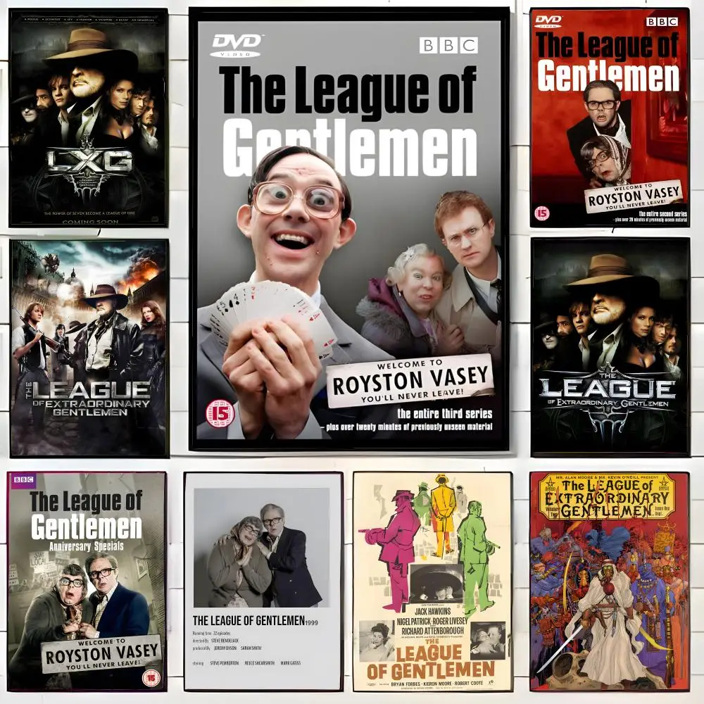 The League of g-Gentlemen Poster Wall Art Print Poster Decorative Mural Home Decor Gift Unframed