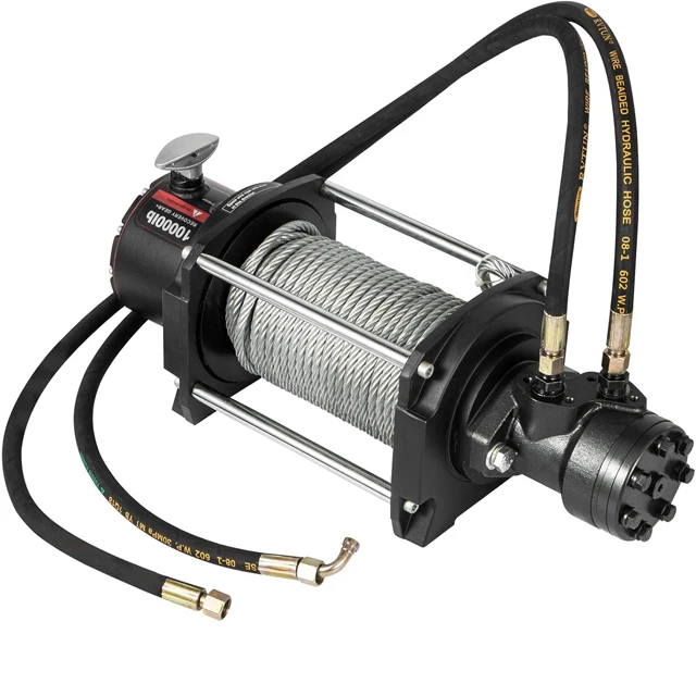 

Компактная гидравлическая лебедка 12000-13000 фунтов (3 тонны) со стальным тросом для бульдозеров, тракторов, грузовиков, лодок, кранов, автомобилей