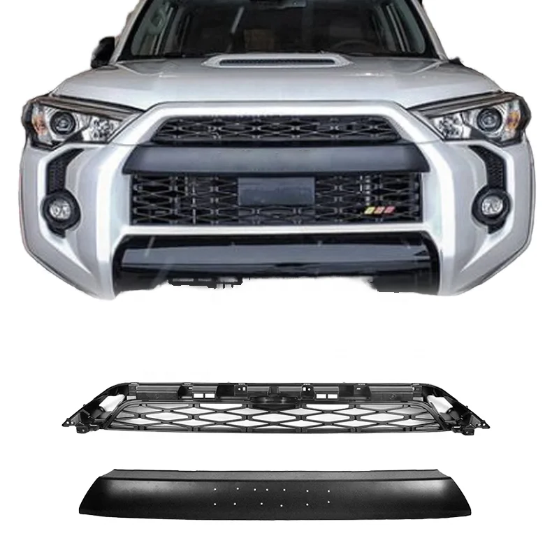 Body Kit Part Accessories Front Bumper Grille for Toyota 4runner 2020 2021 Front Bumper Grille