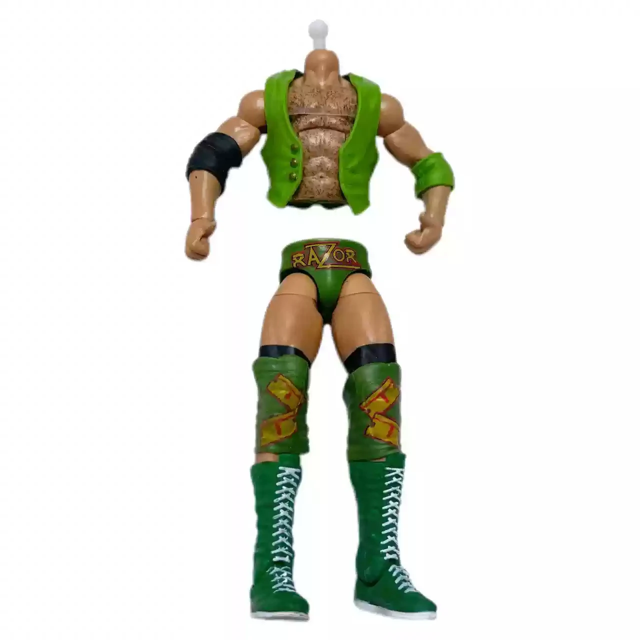 البضائع السائبة 1/12 مقياس المصارع بقايا الحلاقة ريموند جونسون الجسم اكسسوارات ل 6 بوصة 7 بوصة عمل الشكل الجسم اللعب الهدايا