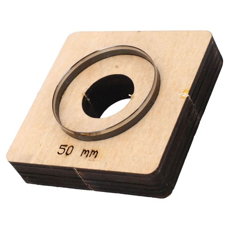 Round Shape Leather Punching Cutting Die Shaped Leather Punch Cut Mold 50mm Diameter For Plastic