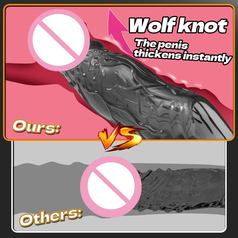 واقعية القضيب توسيع كم موسع تمديد مثلي الجنس خاتم الديك الواقي الذكري تأخير القذف الجنس لعب الكبار للرجال #3