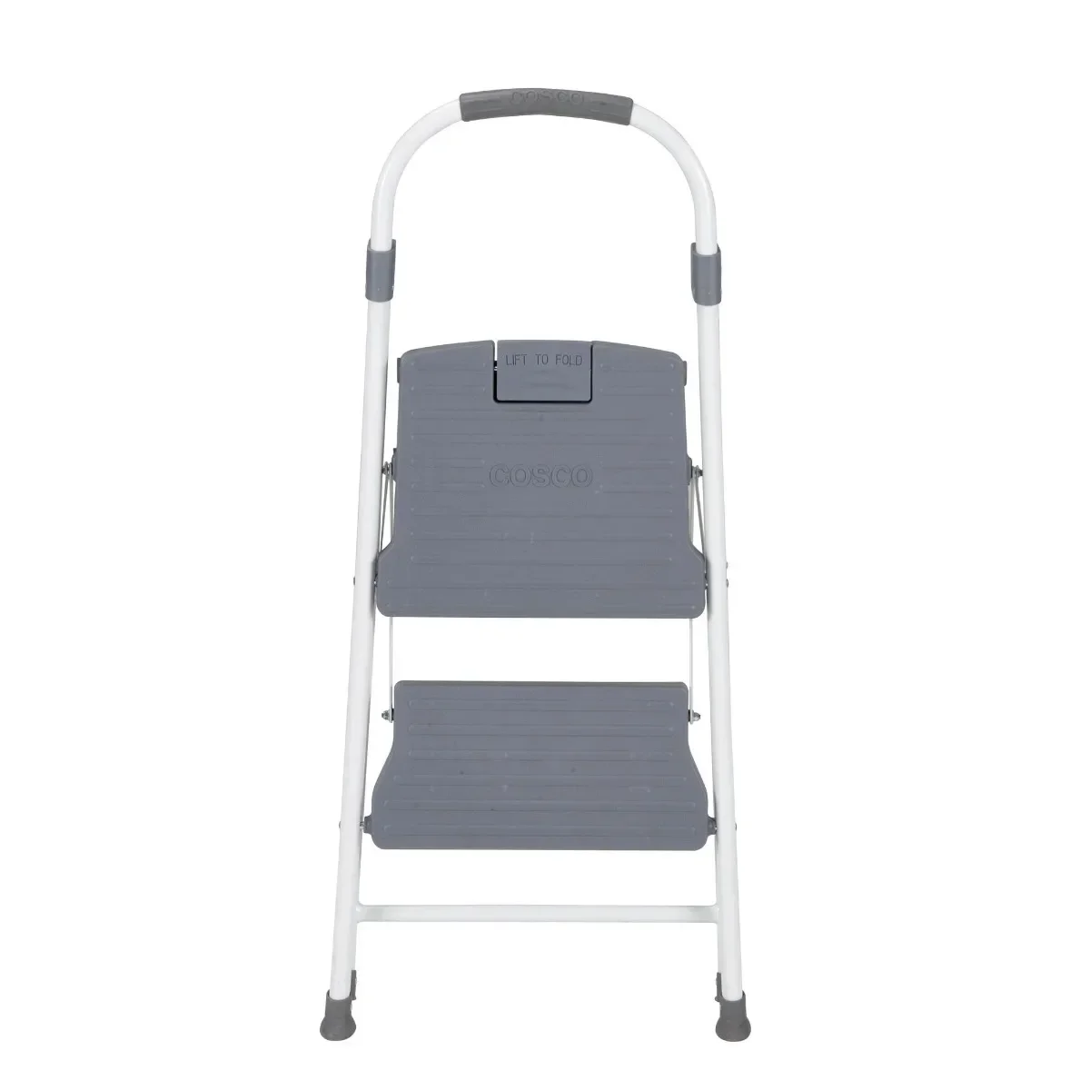 مقعد قابل للطي بخطوتين، خطوات كبيرة من الراتنج، أقصى 8 أقدام، سلم خفيف الوزن للاستخدام في المطبخ المنزلي والحمام