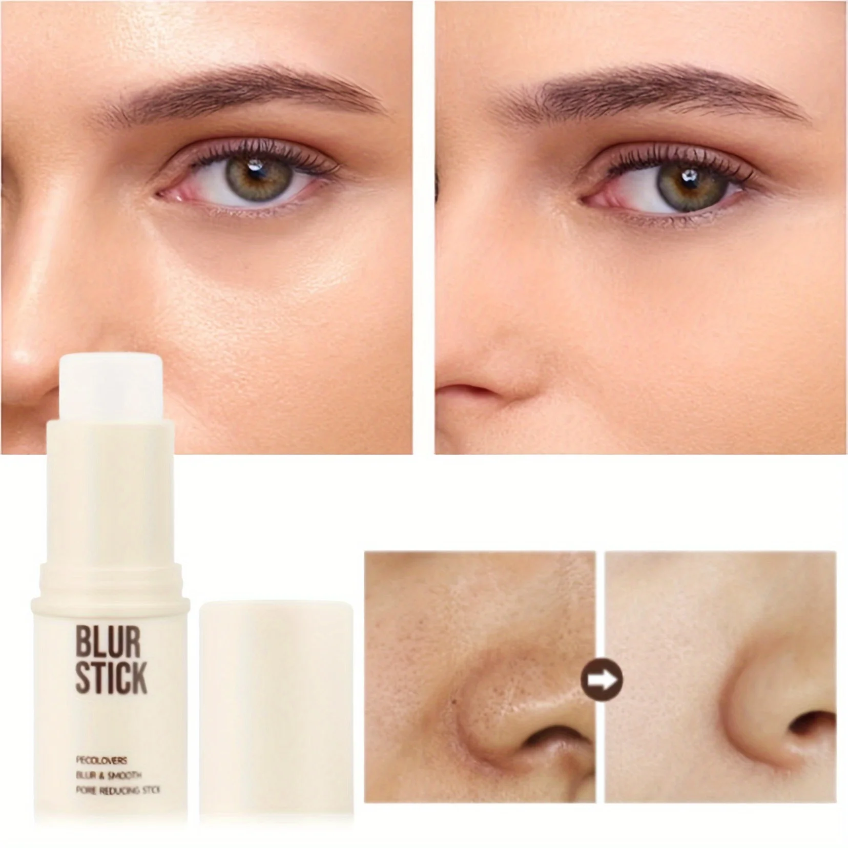 Invisible Pore Base Stick - Conceals Pores, Evens Skin Tone, and Provides A Smooth Makeup Base