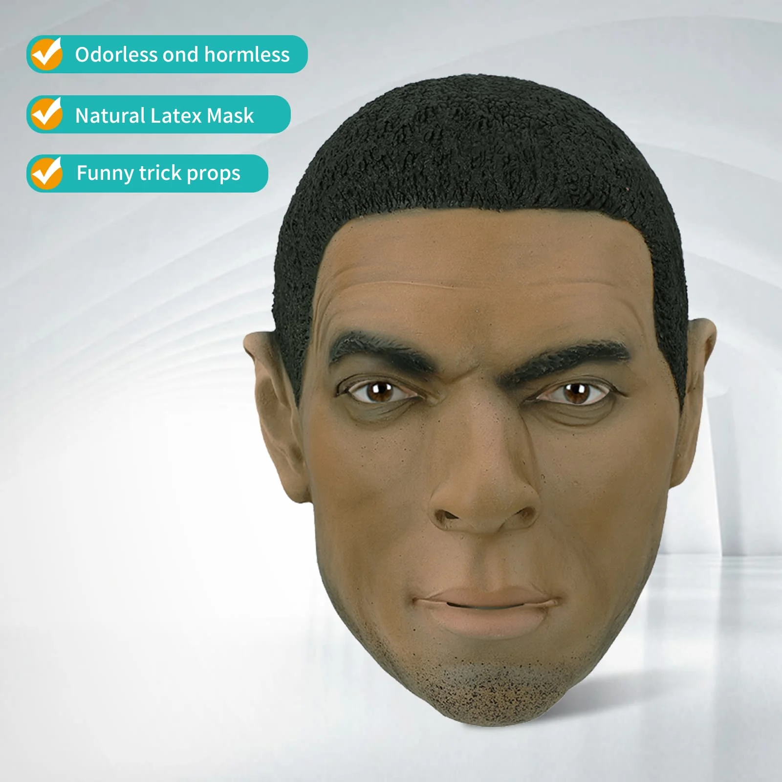 

1 шт. головной убор футбольной звезды, латексная маска, головной убор знаменитостей, реквизит для ролевых игр