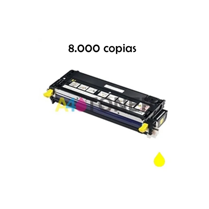 Alternative Toner DELL3110Y yellow, replaces original toner 593-10173 A4toner.com