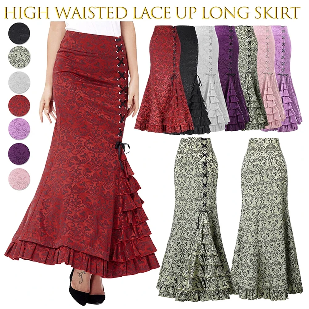 Women 's Skirt Skirt Party Clothes Strap Strap Hip Skirt Temperament Victorian Waist Elegant Temperament Skirt