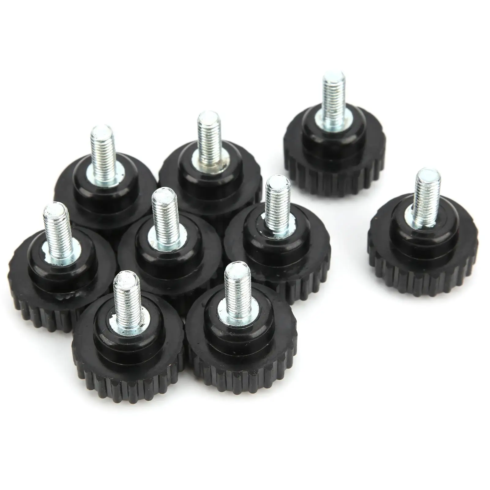 10 Pcs M5x20x15 Clamping Knob Locking Handles - Jig Bolt Twist Nut for Lathe & CNC Machines