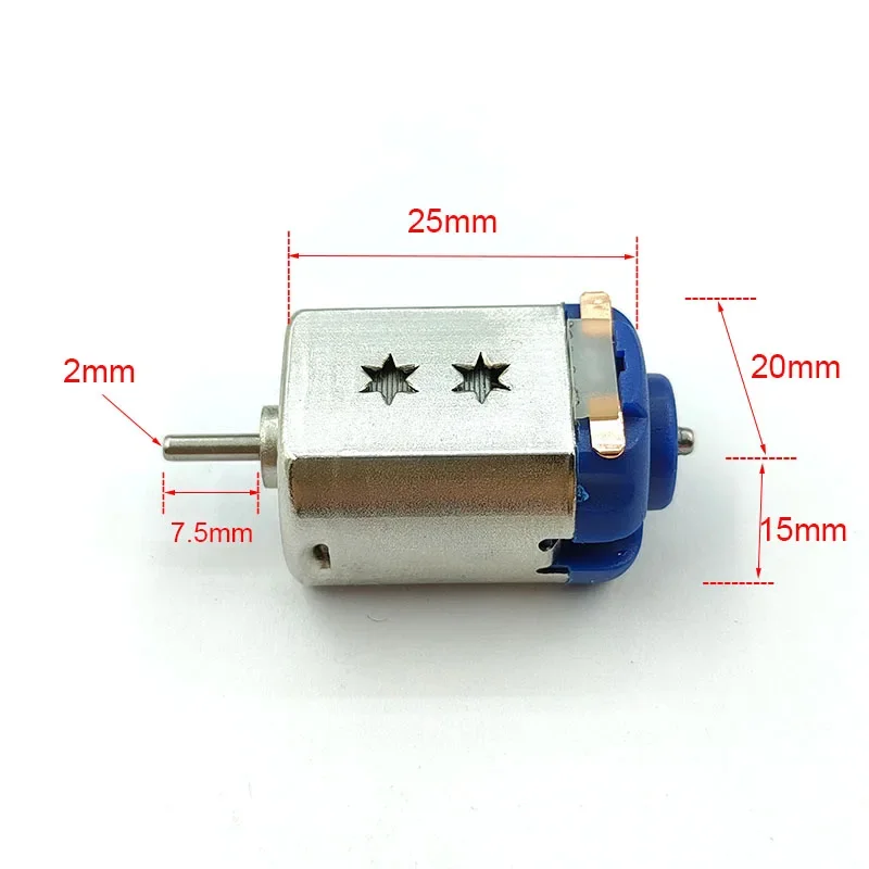 DC 2.4V-3V 37000RPM Ultra High Speed Micro 130 Motor Mini 20mm Electric Motor DIY RC 4WD Toy Racing Slot  Car Competition Engine