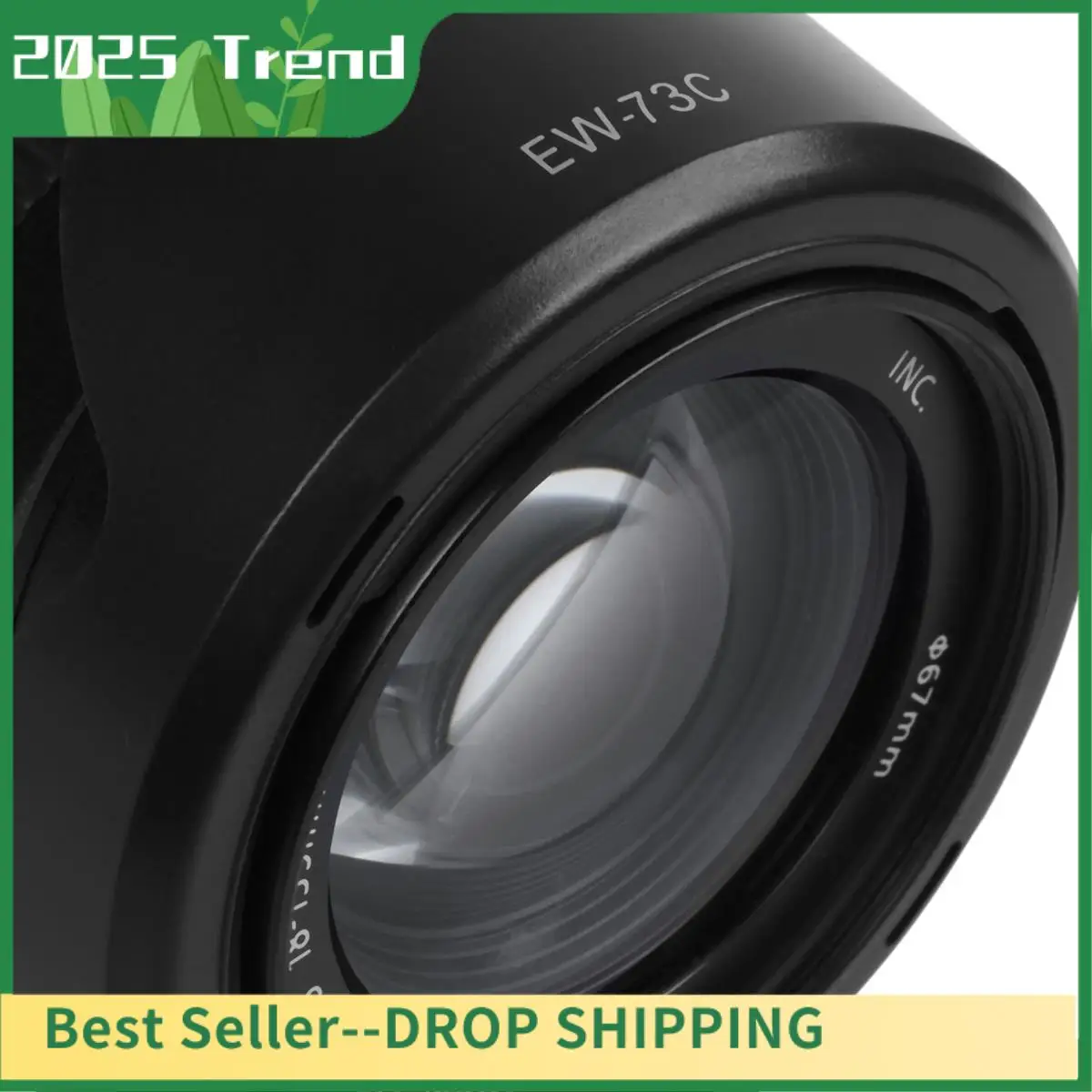 

Top Deals Lens Hood Camera HB-45 II Bayonet Lens Hood For Nikon AF-S DX NIKKOR 18-55Mm & EW-73C Bayonet Lens Hood