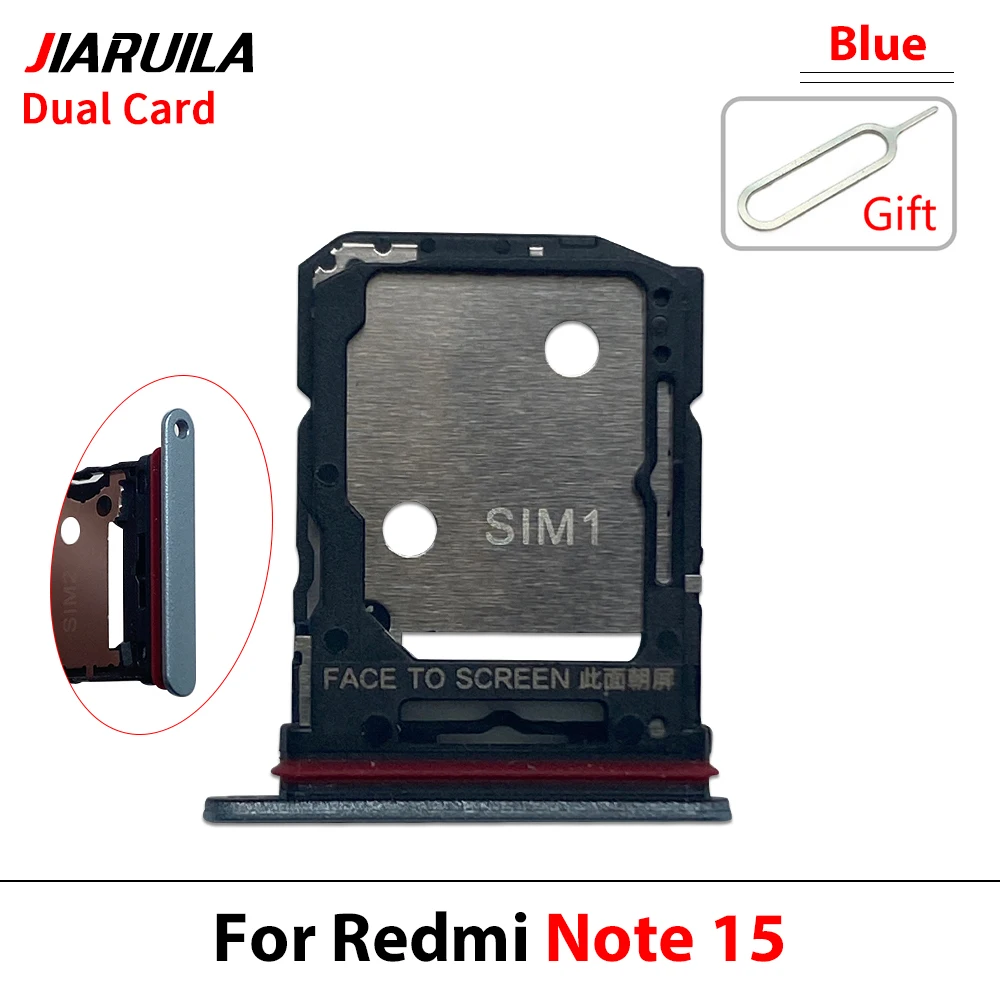 SIM-Kartenhalter, Chip-Slot-Schublade, Halter, Adapter, Zubehör, Reparaturteile für Xiaomi Redmi Note 15 Pro Plus (Dual-Karte) – Detail 10