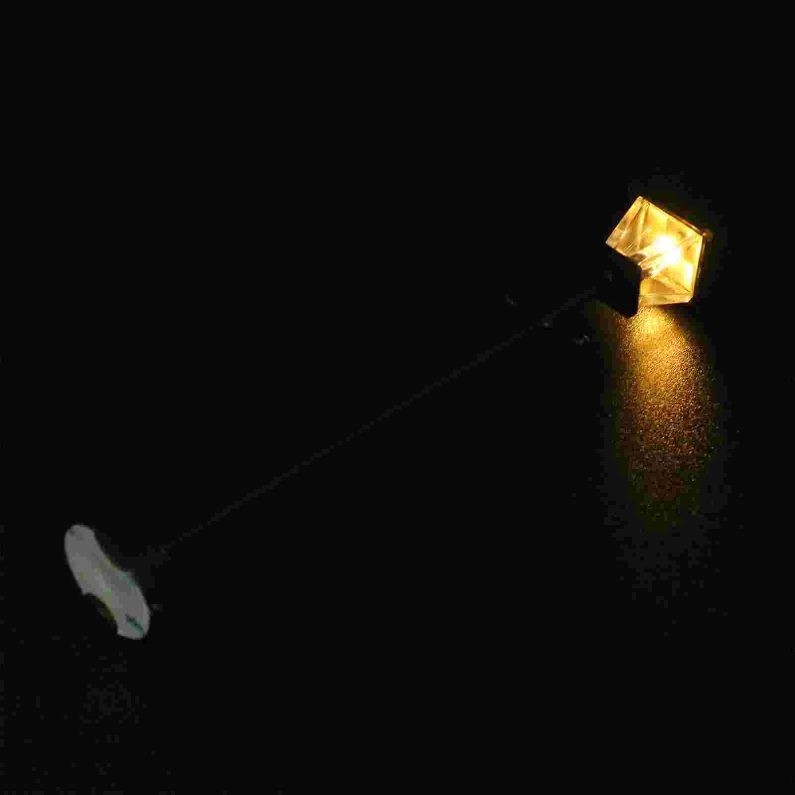 1:12 mini house Miniature Metal LED Street Lamp Model (Black) mini LED lamp miniature lamp mini house lamp