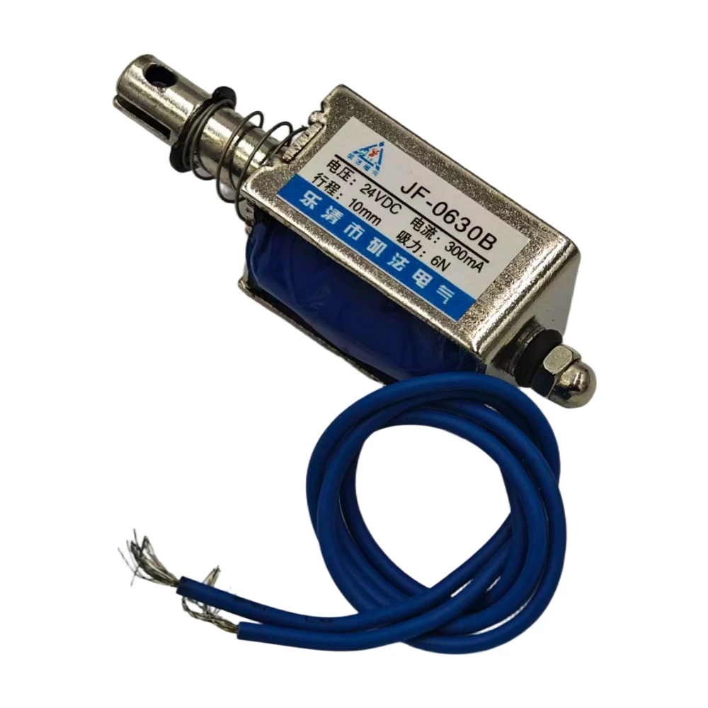 DC 24V 12V  25N 400mA 10mm Push Pull Linear Actuator Electromagnet Solenoid JF-0530B 0630B 0730B 1040B image 2