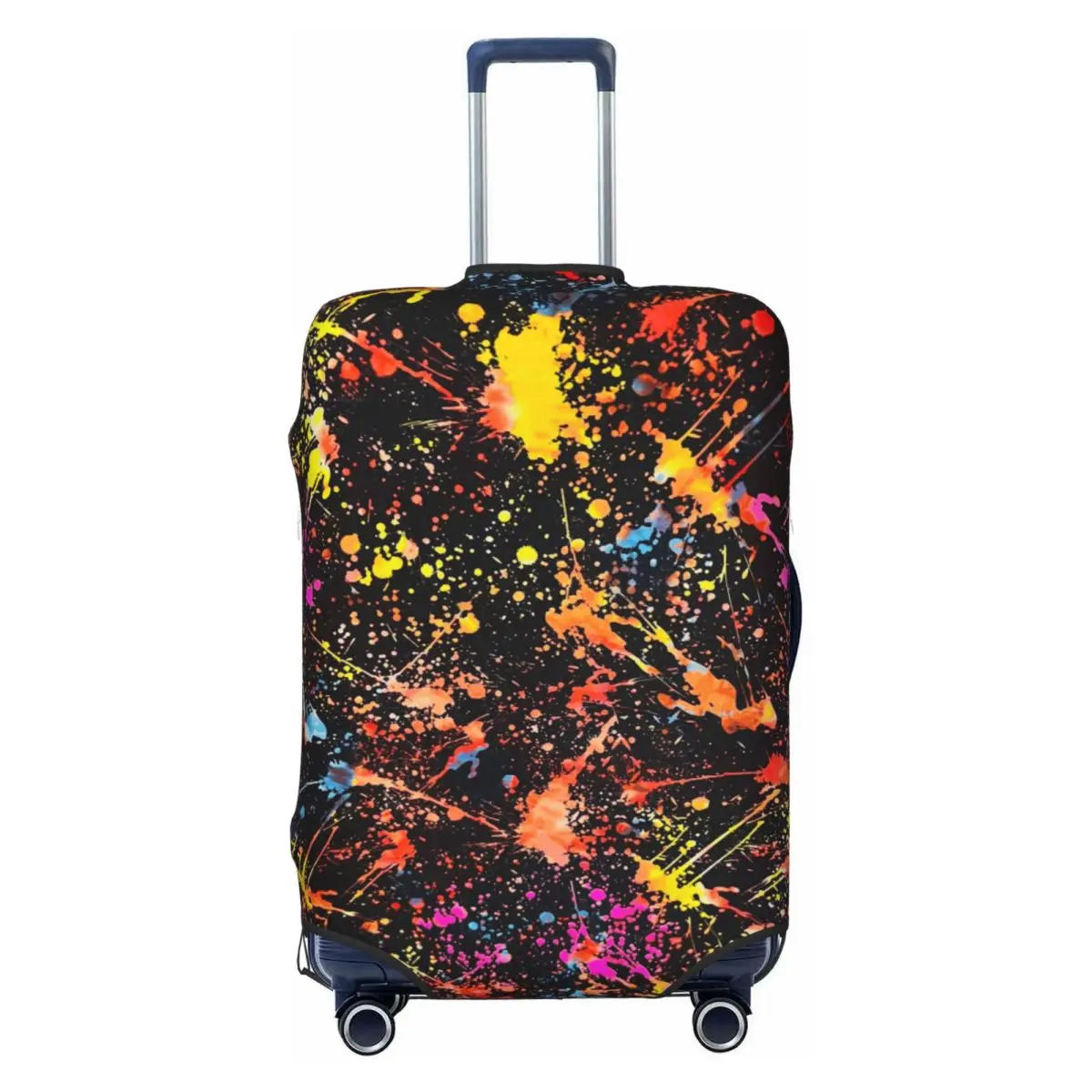 

Custom Colorful Camouflage Luggage Cover Protector Fashion Abstract Street Graffiti Art Travel Suitcase Covers for 18-32 Inch