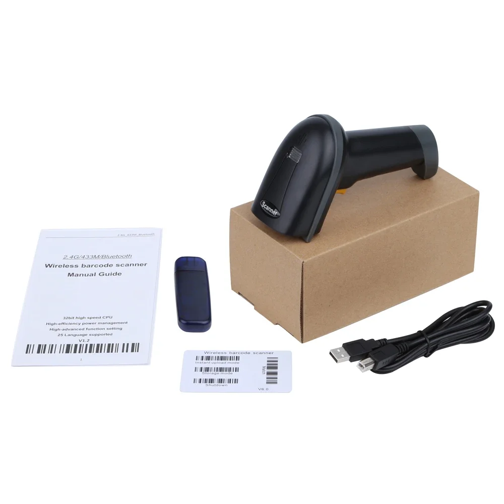 Screen Bar code Reader CCD 1D 2d Image Wired Barcode Scanner Warranty 1 Year Handheld