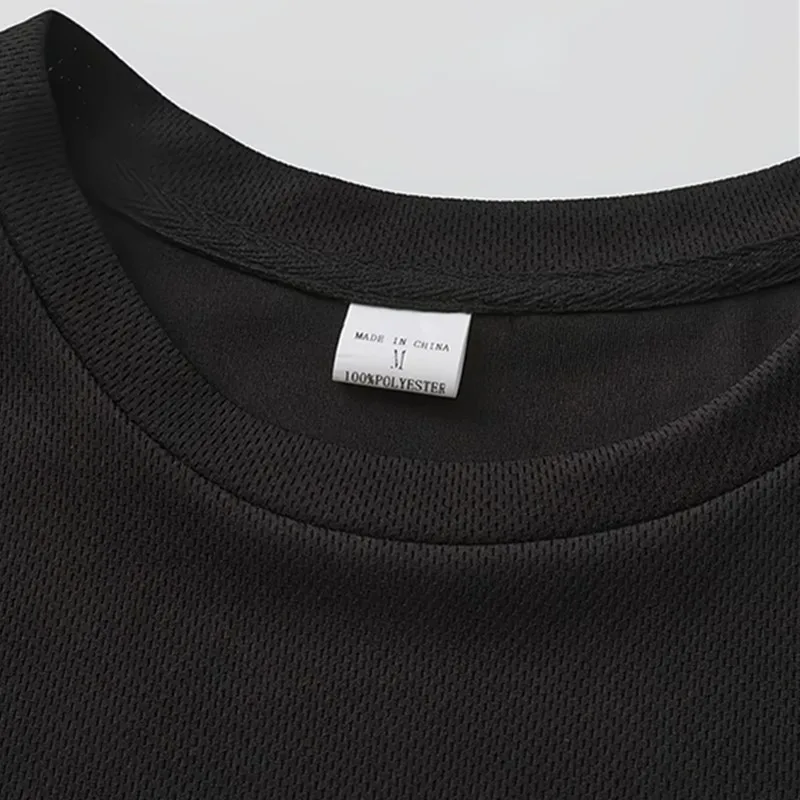 أنا أحب تي شيرت مطبوع لصديقتي، تي شيرت رجالي كاجوال فضفاض بأكمام قصيرة للركض، قميص رياضي صيفي #4