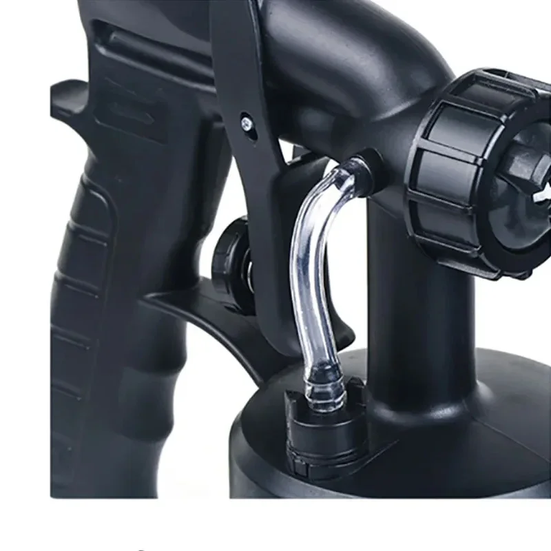 ปืนพ่นสีไฟฟ้าแบบพกพา ความละเอียดสูง ปืนพ่นสีมือถือ เครื่องมือพ่นสี DIY สำหรับเฟอร์นิเจอร์ ทาสีผนัง บ้าน