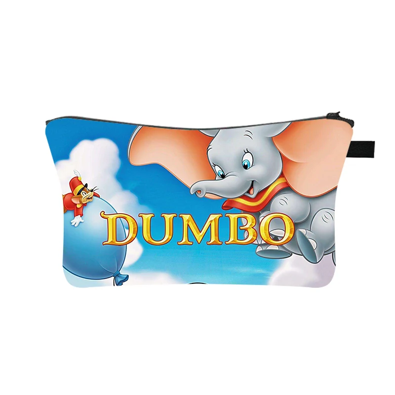 

Dumbo Makeup Bags Cartoon Girls Cosmetics Zipper Pouchs For Travel Ladies Pouch Women Cosmetic Bag