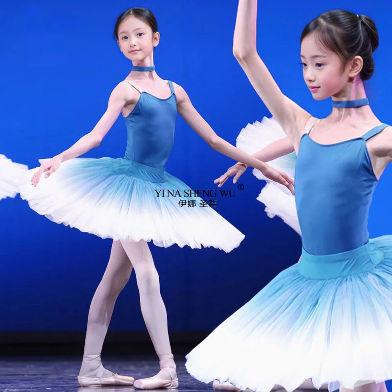تنورة باليه جديدة احترافية كلاسيكية على شكل فطيرة توتو أزياء احترافية مكونة من 9 طبقات لممارسة الباليه ترتدي ملابس نسائية للكبار #1