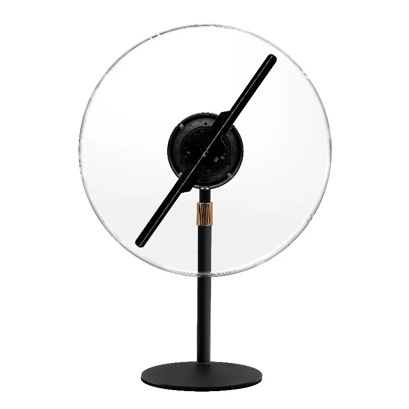 35Cm 3D Fan Table Mini Projector Light Emitting Diode Fan Display Projector 3D