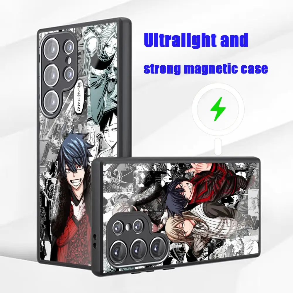 Anime Tougen anki Hot Phone Case For Samsung S26 S25 S24 S23 S22 S21 S20 Plus Ultra Fold A Glass Magnetic Case
