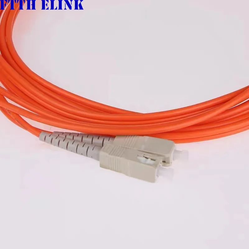 Glasvezel Patchcord SC-FC Duplex Multimode 3.0Mm 62.5/125um Oranje Kabel Optische Vezel Jumper Gratis Verzending 20 Stuks