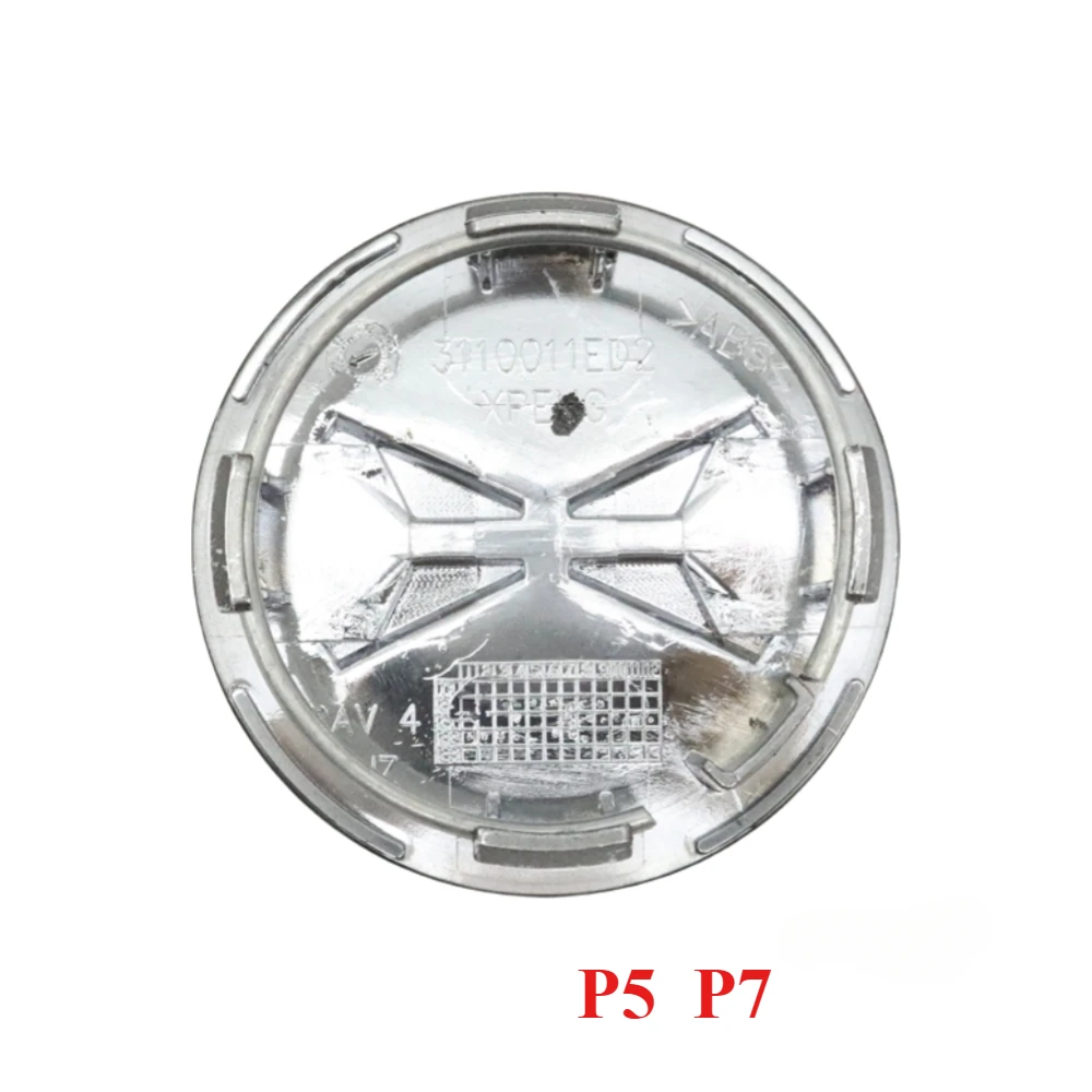54MM 58MM Car Front Rear Wheel Center Tyre Rim Hub Cap Cover for XPENG P5 P7 G3 3110011ED2