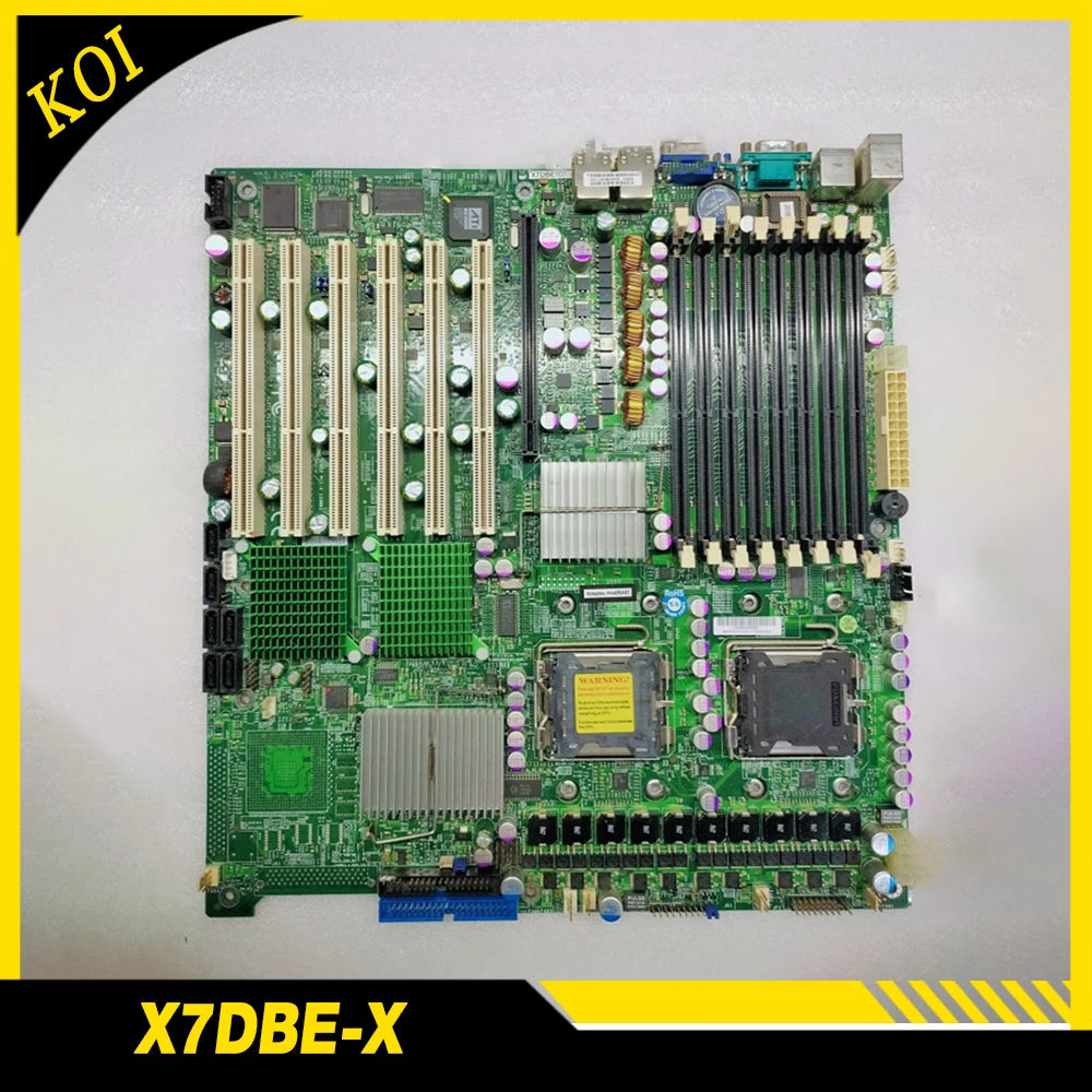 

Для чипсета Supermicro X7DBE-X 5000 771, двухканальная, 6 слотов PCI-X, некодирующая материнская плата