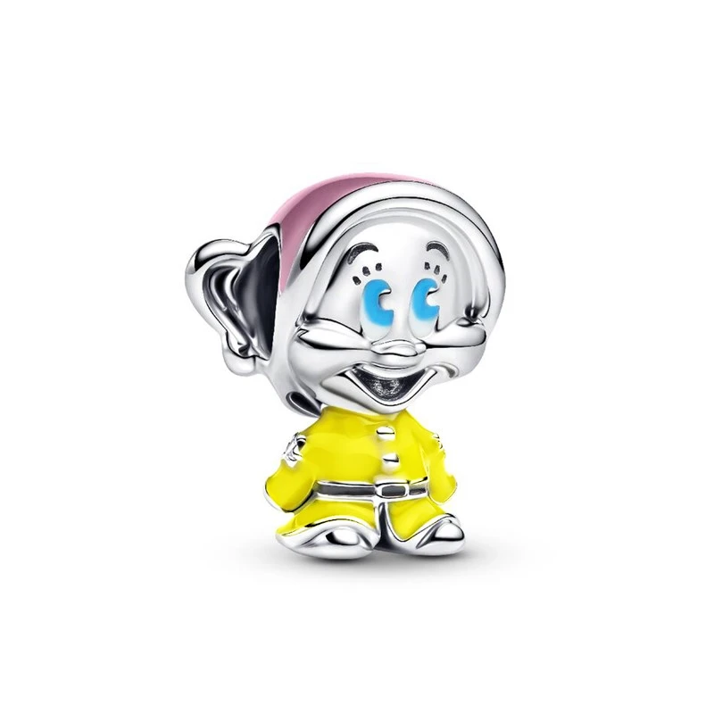 Miniso سنو وايت مرآة سحرية عيد الميلاد خرز تميمة استرخى صالح الأصلي سوار خرز قلادة DIY بها بنفسك مجوهرات هدية