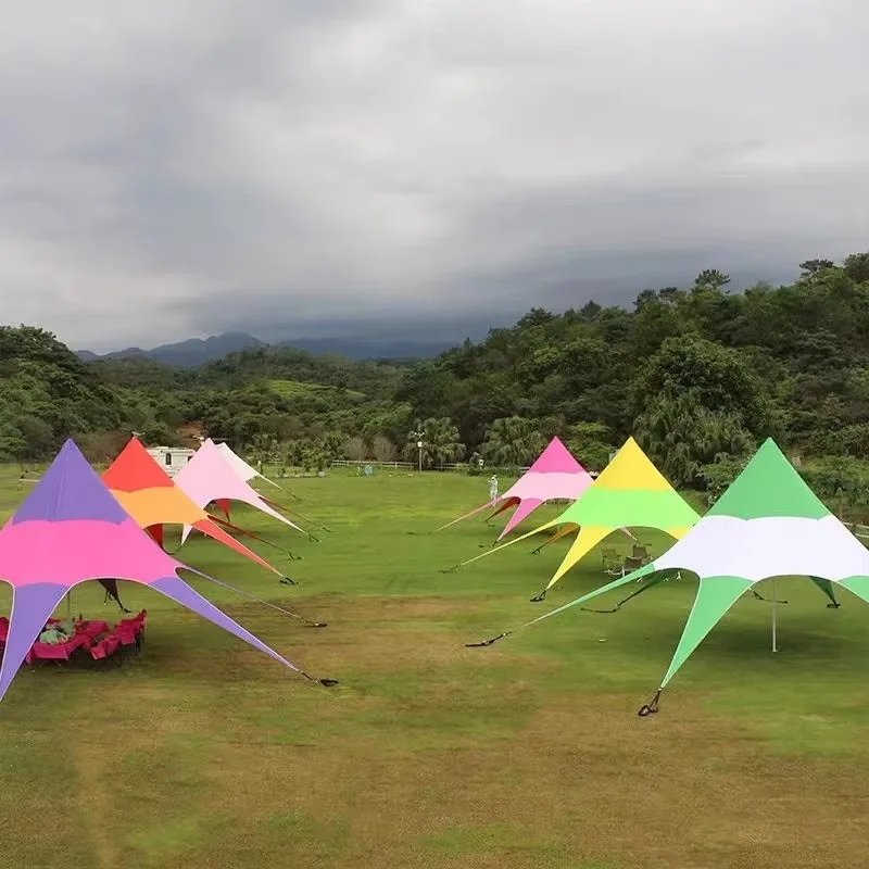 2026   1200D Fabric Big Size Outdoor Camping Large Tarp Sunshade Tent For Party image 3