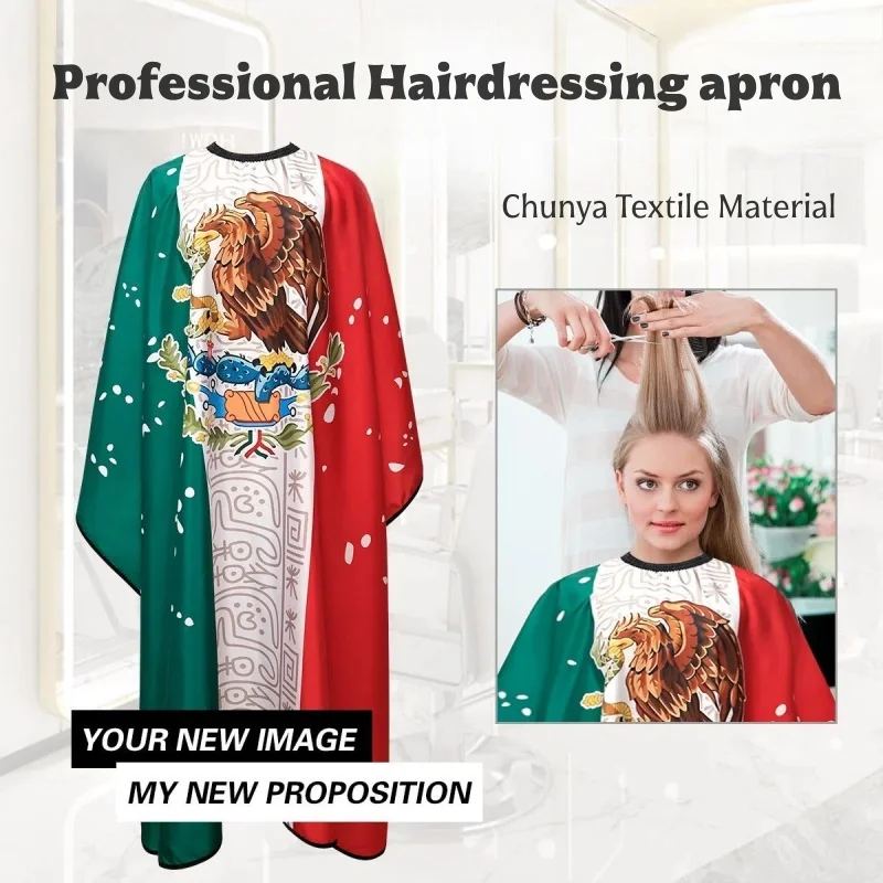 Hairdressing Robe Non Stick Hair Anti Static Apron Barber Shop Large Size Hair Cutting Cloth Professional Hair cutting Products