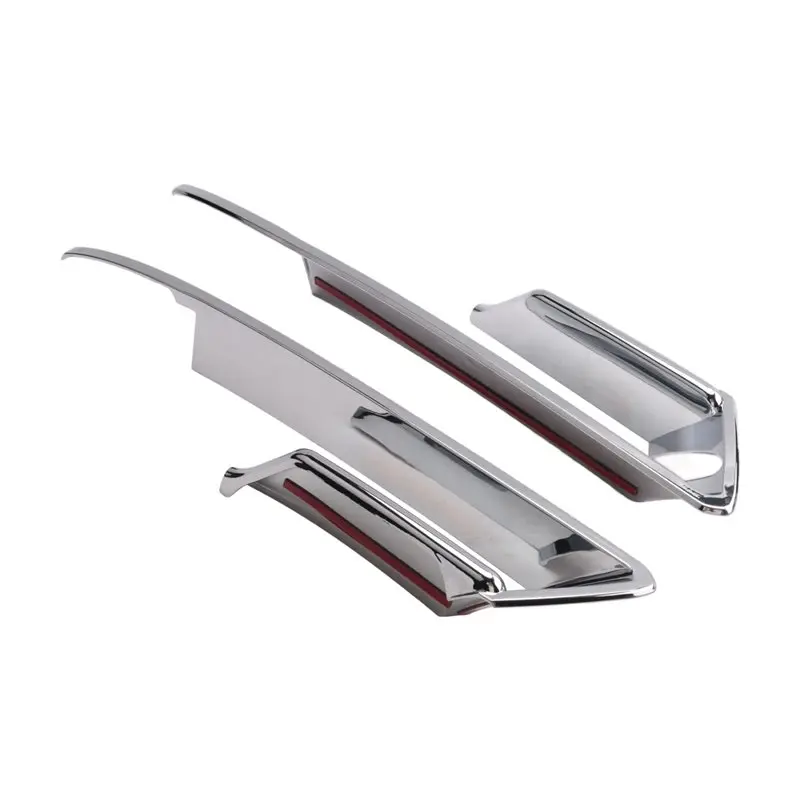 A11M-For BMW 2 Series F46 F45 Front Fog Lamp Frame Cover Trim 2 Pcs ABS Chrome Silver For Gran Active Tourer 2015-2017