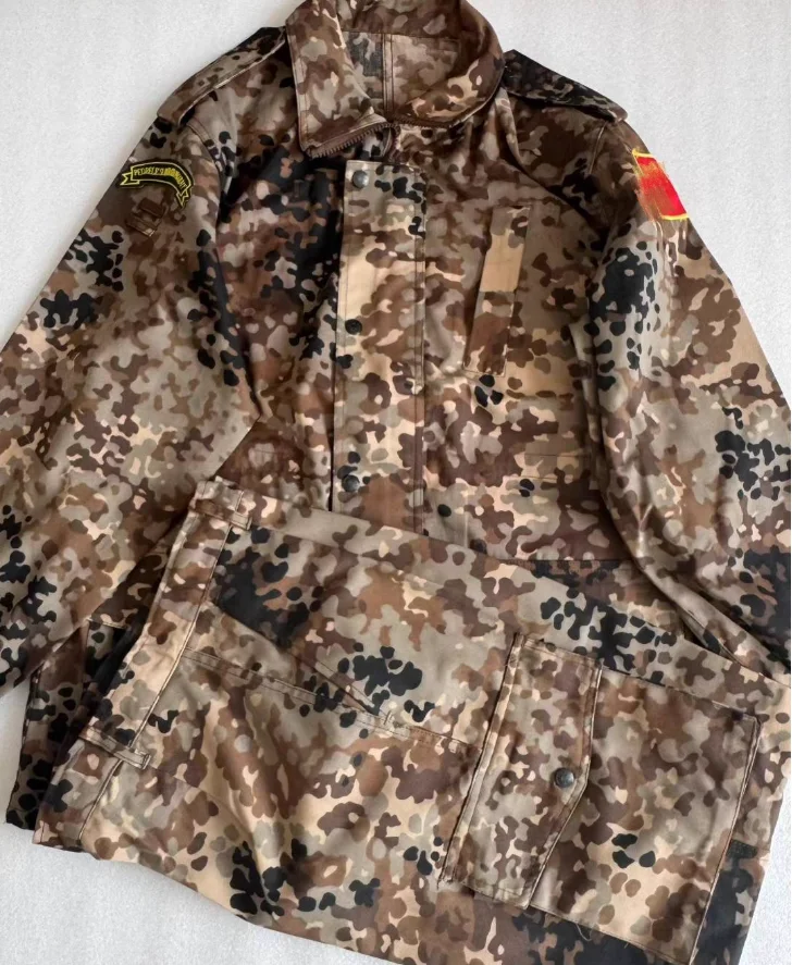 2005 German Style Polka Dot Plateau Military Training Uniform Tactical Training