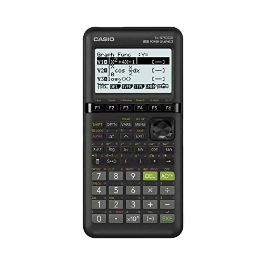 

Графический калькулятор fx-9750GIII черного цвета, восстановленный
